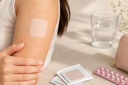 Miếng dán tránh thai dùng 1 lần/tuần