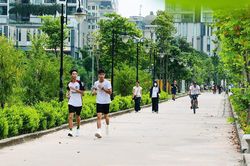 Công viên An Hòa đổi mới diện mạo, người dân hào hứng tập thể dục