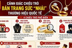 Nhận diện 4 chiêu trò kinh doanh trang sức giả mạo thương hiệu