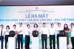 Hà Nội ra mắt mô hình thí điểm, nâng cao hiệu quả hoạt động thiết chế văn hóa cơ sở