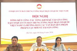 Ủy ban Trung ương MTTQ Việt Nam: Tổng kết công tác kiểm kê tài sản công, nâng cao hiệu quả quản lý và sử dụng
