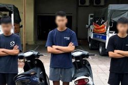Nghệ An: Khởi tố nh&oacute;m đối tượng trộm cắp xe m&ocirc; t&ocirc; li&ecirc;n tỉnh