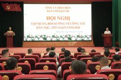 Điện Biên:Nâng cao nghiệp vụ cho cán bộ làm công tác dân tộc, tôn giáo ở cơ sở