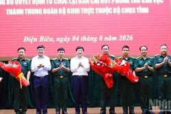 Điện Biên công bố quyết định thành lập hai Trung đoàn Bộ binh trực thuộc Bộ Chỉ huy Quân sự tỉnh