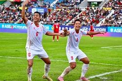 Chủ nh&agrave; Myanmar thắng đậm L&agrave;o, nu&ocirc;i hy vọng v&agrave;o b&aacute;n kết