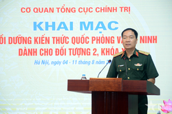 Cơ quan Tổng cục Chính trị bồi dưỡng kiến thức quốc phòng và an ninh dành cho đối tượng 2
