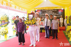 Quảng Ninh: Cất bốc, đưa h&agrave;i cốt liệt sĩ Ng&ocirc; Khang C&aacute;n về qu&ecirc; hương Cao Bằng