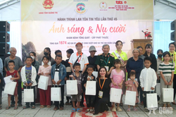 'Ánh sáng và Nụ cười' lan tỏa yêu thương tại Quảng Trị