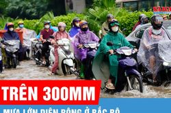 Cảnh báo mưa lớn diện rộng ở Bắc bộ và Bắc Trung bộ từ chiều 4-8