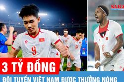 Đội tuyển Việt Nam được thưởng n&oacute;ng sau trận thắng Indonesia