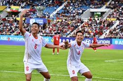Myanmar đại thắng L&agrave;o, mở toang c&aacute;nh cửa v&agrave;o b&aacute;n kết ASEAN Cup