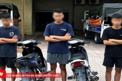 Khởi tố nh&oacute;m đối tượng chuy&ecirc;n trộm cắp xe m&aacute;y