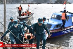 Quảng Ninh tập dượt phương án '4 tại chỗ' ứng phó thiên tai