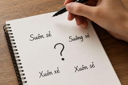 Suôn sẻ hay suông sẻ, xuôn xẻ, xuôn sẻ viết đúng chính tả?