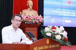 Ph&aacute;t động Giải b&aacute;o ch&iacute; V&igrave; sự nghiệp Gi&aacute;o dục Việt Nam năm 2026