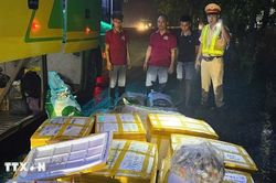 Đồng Nai: Phát hiện xe khách chở hơn 800kg thực phẩm chế biến không rõ nguồn gốc
