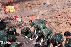 Phát hiện và quy tập 197 hài cốt liệt sỹ tại Công viên Lê Thị Riêng