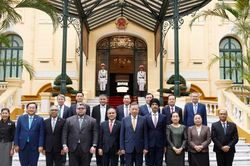 Tổng Bí thư, Chủ tịch nước tiếp Đại sứ, Đại biện các nước ASEAN