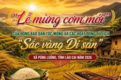 'Lễ mừng cơm mới' và chuỗi hoạt động du lịch 'Sắc vàng Di sản' 2026 tại Lào Cai