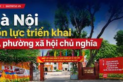 Hà Nội dồn lực triển khai xã, phường xã hội chủ nghĩa