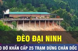 18 GIỜ NGÀY 4-8: Xóa loạt trạm dừng không phép trên đèo Đại Ninh