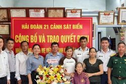 Hải đoàn 21 nhận phụng dưỡng Mẹ Việt Nam anh hùng tại Gia Lai
