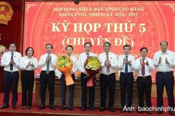 &Ocirc;ng Lương Tuấn H&ugrave;ng giữ chức Ph&oacute; Chủ tịch UBND tỉnh Cao Bằng
