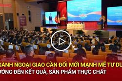 Ng&agrave;nh Ngoại giao cần đổi mới mạnh mẽ tư duy, hướng đến kết quả, sản phẩm thực chất