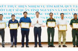 Đội K92, K93 quy tập 170 hài cốt liệt sĩ trong mùa khô 2025-2026
