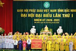 Đại hội Đại biểu Phật giáo tỉnh Bắc Ninh lần thứ I, nhiệm kỳ 2026-2031 thành công tốt đẹp
