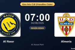 Nhận định Al Nassr vs Almería: đội hình dự kiến