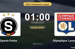 Nhận định Sparta Praha vs Olympique Lyonnais: đội hình dự kiến