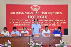 Phó Chủ tịch HĐND tỉnh Bùi Minh Hải tiếp xúc cử tri xã Mường Toong