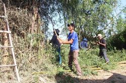 Tăng tốc nạo vét hệ thống tiêu thoát lũ sông Hà Thanh