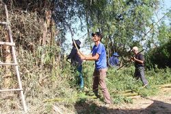 Tăng tốc nạo vét hệ thống tiêu thoát lũ sông Hà Thanh
