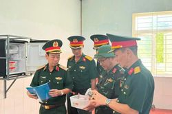 Phó Tư lệnh Quân đoàn 34 kiểm tra công tác hậu cần tại Lữ đoàn Công binh 7