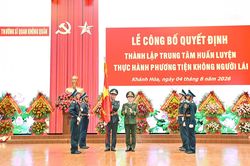 Thành lập Trung tâm Huấn luyện thực hành phương tiện không người lái thuộc Trường Sĩ quan Không quân