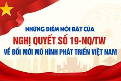 [Infographic] Những điểm nổi bật của Nghị quyết số 19-NQ/TW về đổi mới m&ocirc; h&igrave;nh ph&aacute;t triển Việt Nam