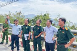 Khảo sát công tác phòng thủ dân sự tại xã Đại Lãnh