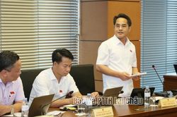 Đoàn ĐBQH tỉnh Lai Châu tham gia nhiều ý kiến tại phiên thảo luận tổ