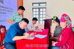 Khảo sát triển khai mô hình nuôi bò sinh sản tạo sinh kế giảm nghèo bền vững tại xã Mường Kim