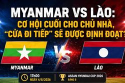Myanmar vs Lào (17h00 ngày 4/8): Cơ hội cuối cho chủ nhà, 'cửa đi tiếp' sẽ được định đoạt?
