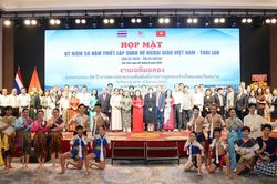 Cần Thơ: Họp mặt kỷ niệm 50 năm thiết lập quan hệ ngoại giao Việt Nam - Thái Lan