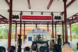 Đền thờ Bác Hồ ở Châu Thới - Biểu tượng son sắt của tấm lòng người dân miền Tây
