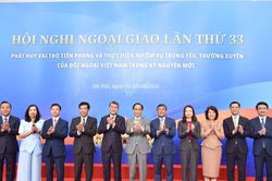 Thủ tướng Lê Minh Hưng dự phiên toàn thể Hội nghị Ngoại giao lần thứ 33