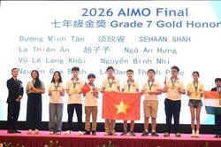 Học sinh Việt Nam thắng lớn tại Đấu trường Toán học châu Á