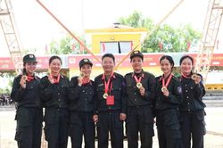 Những 'bông hồng vàng' tại vòng chung kết Hội thao