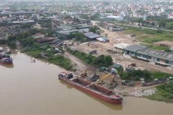 Số hóa bến bãi ven sông để thắt chặt quản lý
