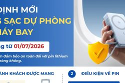 Mang sạc dự phòng lên máy bay thế nào để không bị từ chối làm thủ tục?