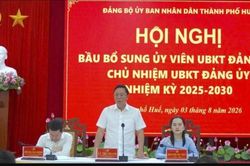 Đảng ủy UBND Tp. Huế kiện toàn bộ máy lãnh đạo nhiệm kỳ 2025 - 2030